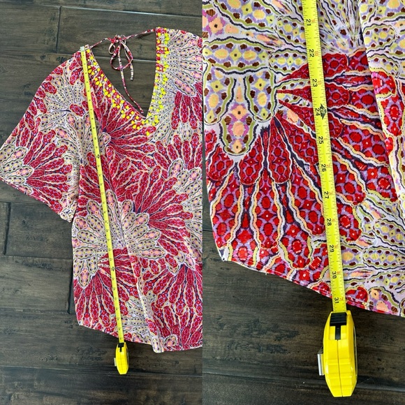 Victoria’s Secret Beaded Beach Pool Coverup Size Medium - Picture 7 of 9